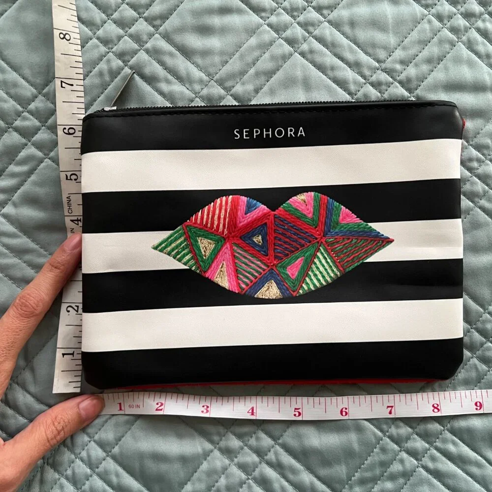 BUNDLE Sephora Cosmetics Pouches Bags Travel Pencil Pouch
